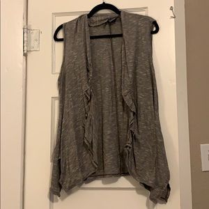 New Directions heathered brown vest
